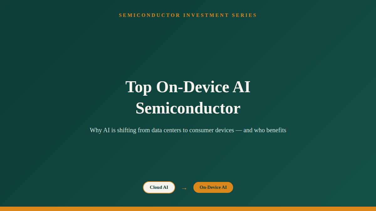 Top On-Device AI Semiconductor