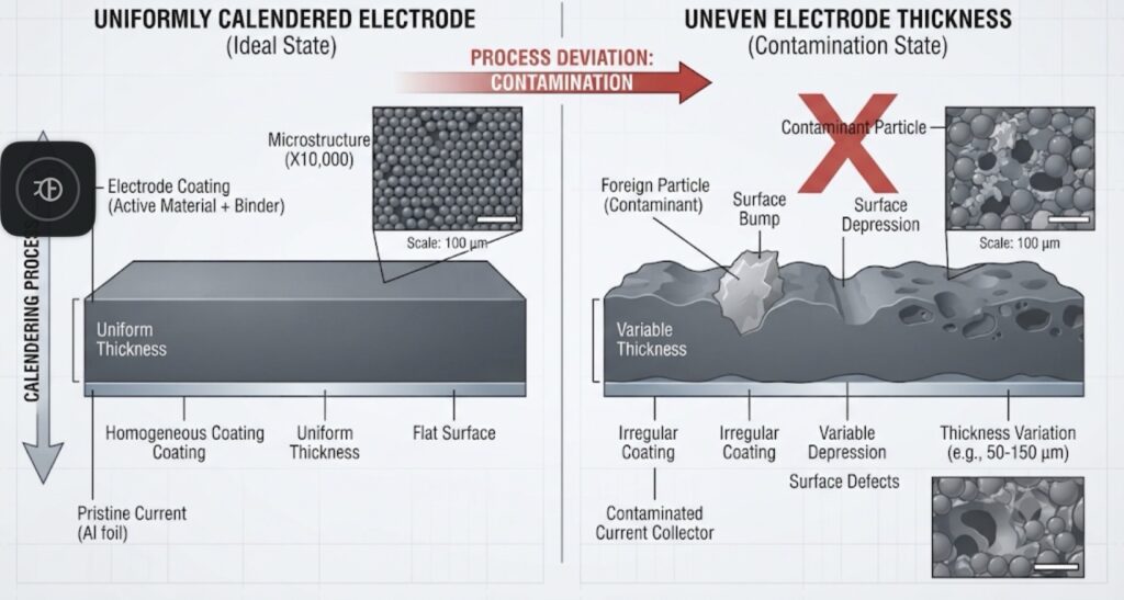 Electrode surface