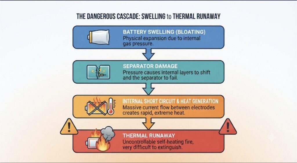 Swelling runaway