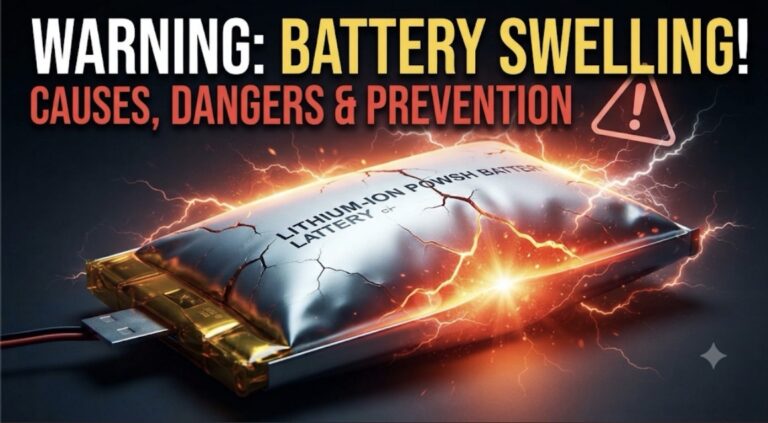 Battery swelling