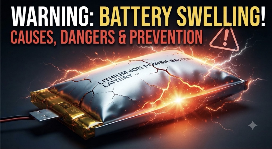 Battery swelling
